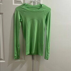 Green Women's Long Sleeve lululemon Top